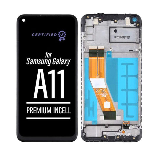 Premium Incell LCD Touch Screen Assembly + Frame For Galaxy A11 2020 A115