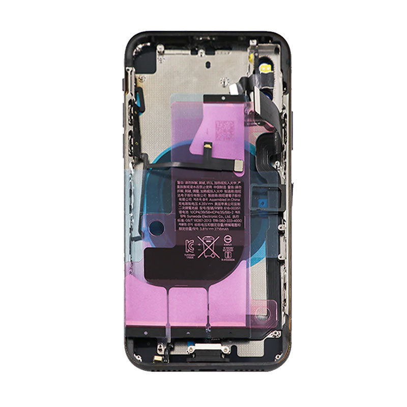 Full Back Cover Assembly with Parts for iPhone X