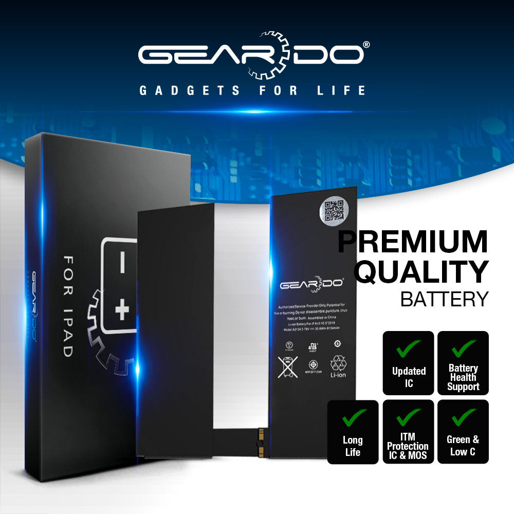 Premium Battery Replacement Compatible for iPad Air 3 Gen 8134mAh