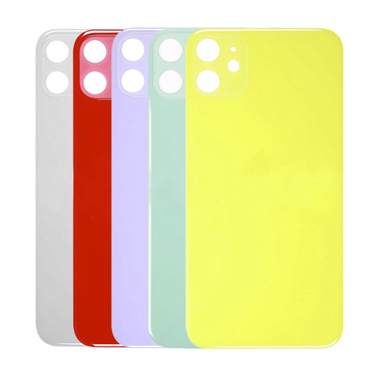 Back Cover Glass BIG HOLE Replacement for iPhone 11